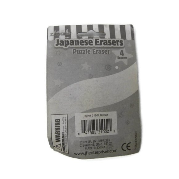 Just For Laughs Japanese pastry erasers - Picture 3 of 3